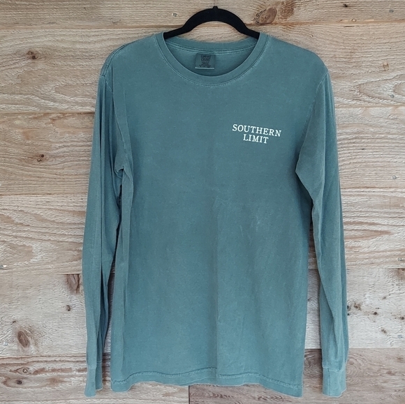 Southern Limit Tree Stand LS Tee Green Small - Picture 3 of 3